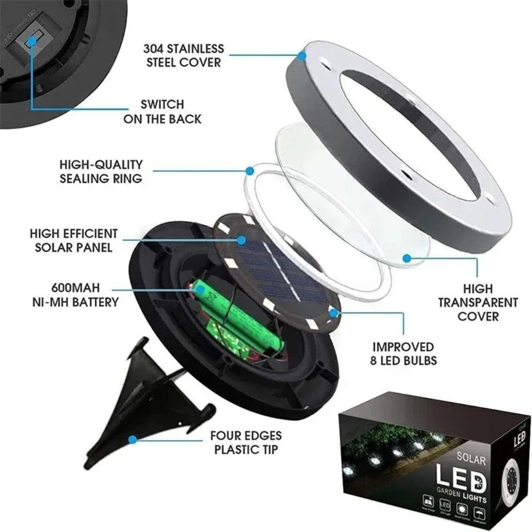 LumoFence™ Solar Ground Lights